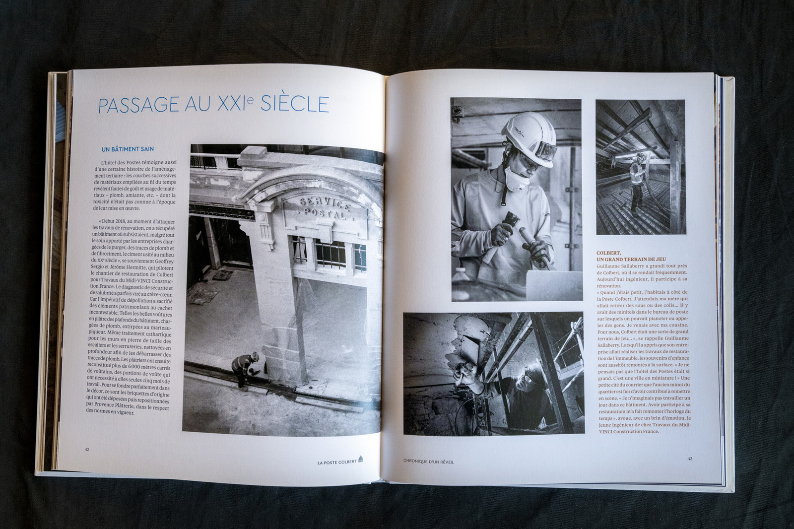 Ouvrage La Poste Colbert Histoire d'une renaissance, éditions Flammarion.