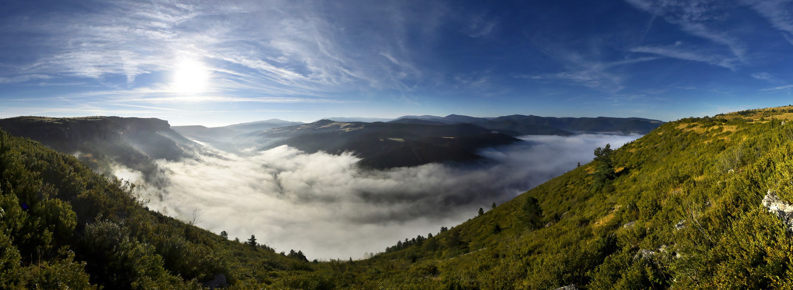 Vallée de la Jonte (Lozère), aout 2016.