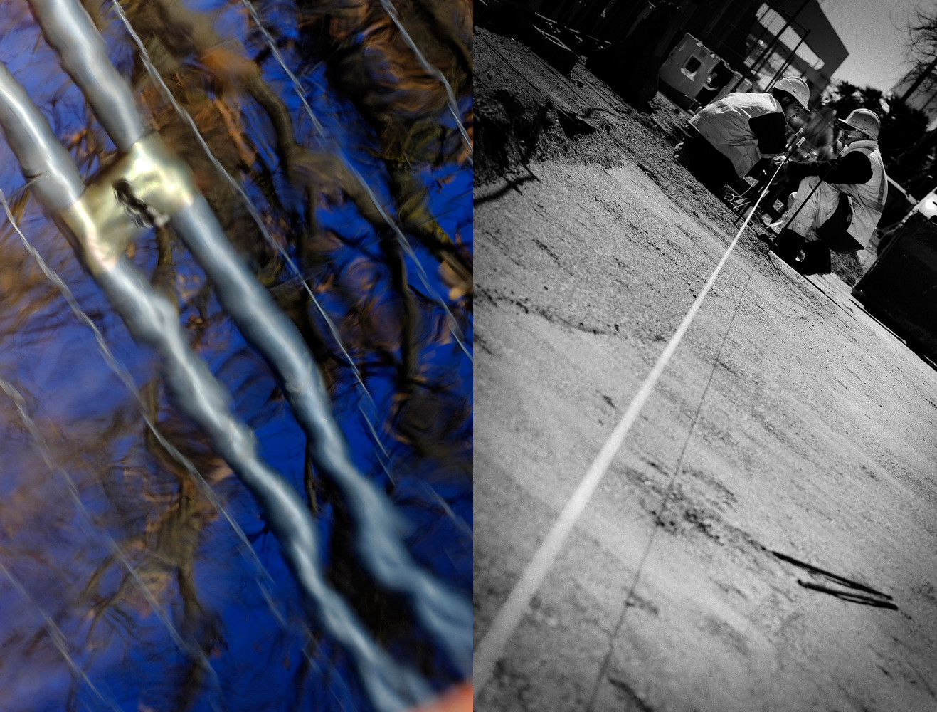 Réaménagement du boulevard Anatole France, La Ciotat février 2013.