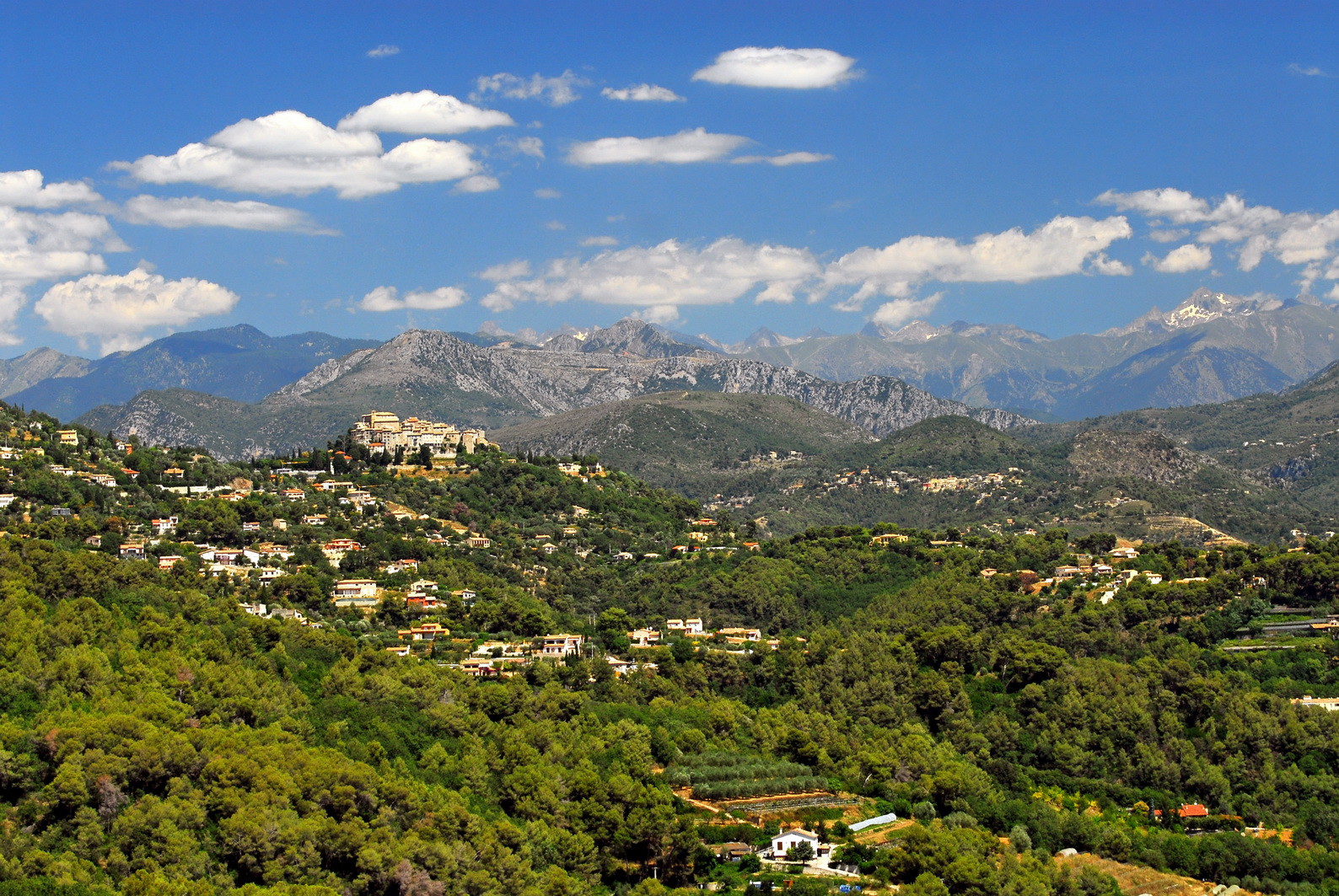 Parc Régional des Pré-Alpes d'Azur pour le Conseil Régional Provence Alpes Cote d'Azur, Carros le Vieux (06) juillet 2008.