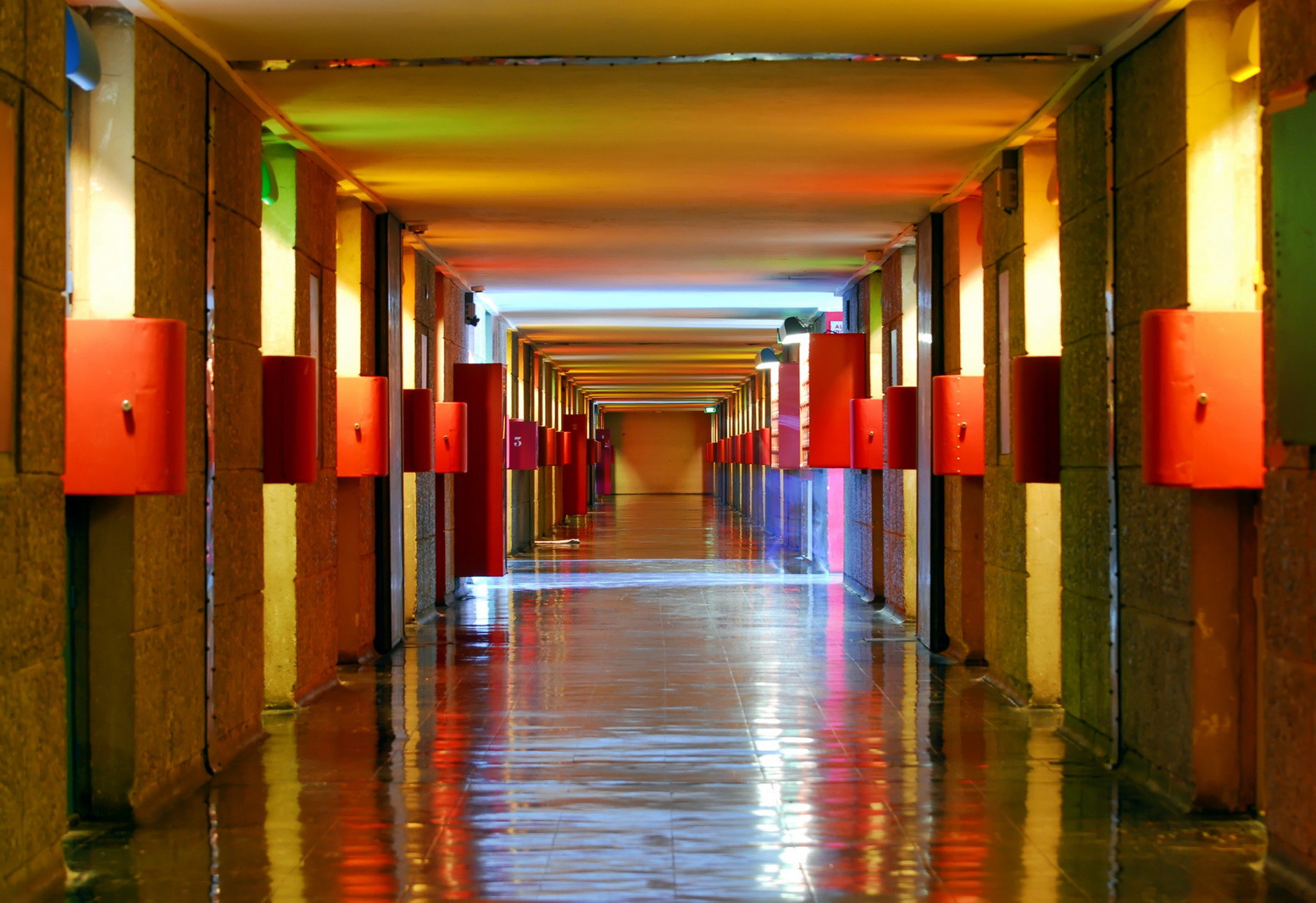 Immeuble Le Corbusier, Marseille juillet 2008