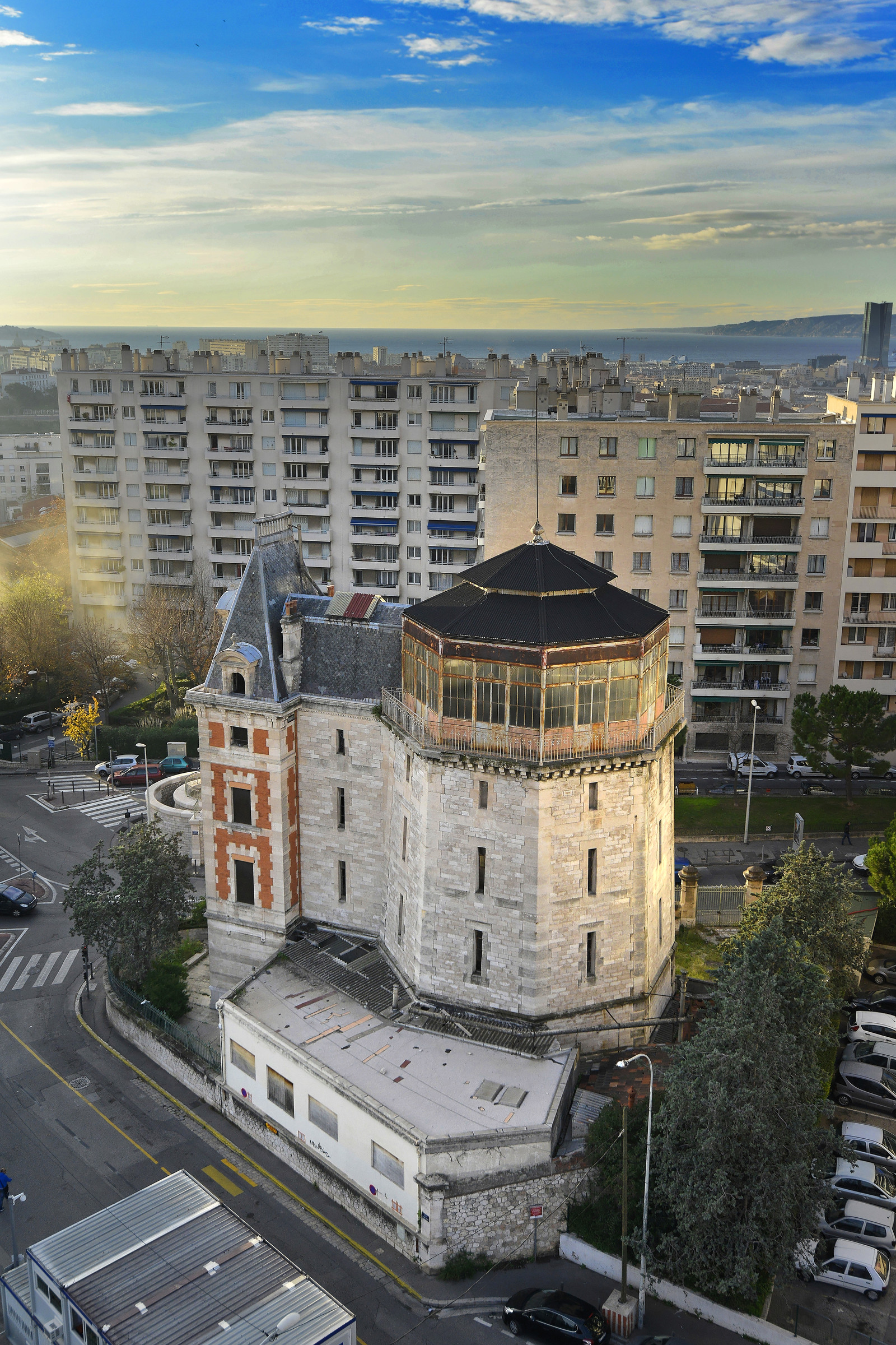 Pavillon de partage des eaux des Chutes-Lavie (4ème) décembre 2014