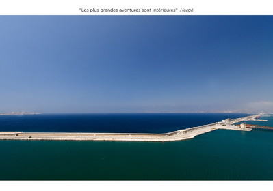 Marseille vue des grues, aux éditions André Frère